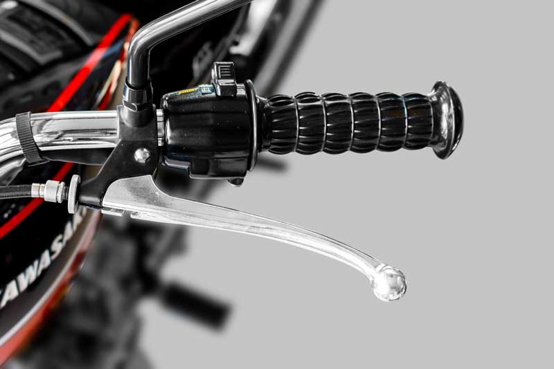 キャスティング・フィンガークラッチレバー シルバー Z1/Z2