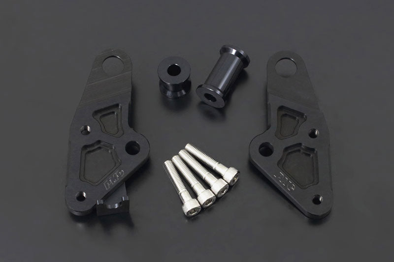 BILLET Engine Mount Series Rear Mount Set Black Z1/Z2