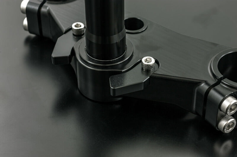 BILLET トリプルクランプASSY ブラック Z750D1 Z750FX-1 KZ900 Z1000A1/A2 Z1000MK2