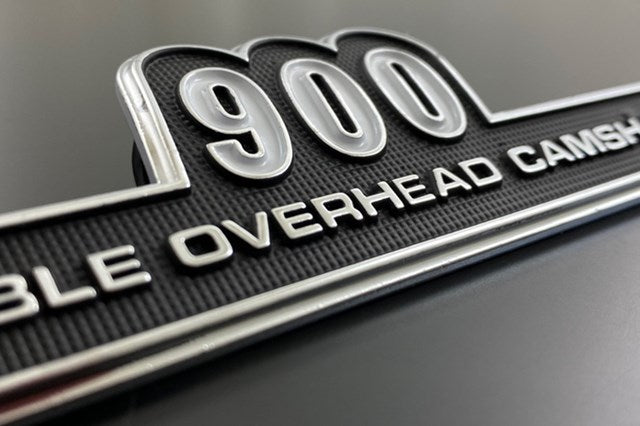 Early Model 900 Emblem (Left/Right Common, Double-Sided Tape, 1 pc) for Z1/Z2