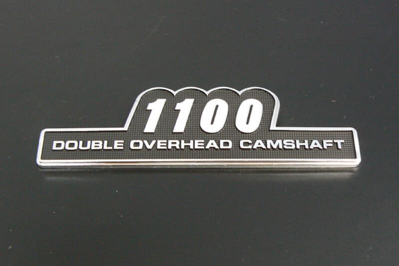 1100 Emblem, left/right common, 1 pc. Z1/Z2 Z750/900/1000 Z750FX1/Z1000MK2 Z1R-1 Z1000J/R Z1100R/GP/GPZ