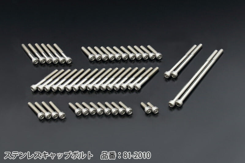 Z/KZ Engine Cover Bolt Set - Stainless Steel Engine Cover Bolts Z750-1000