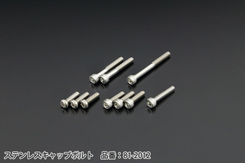 Z/KZ Engine Cover Bolt Set - Mission Cover Bolts - Stainless Steel