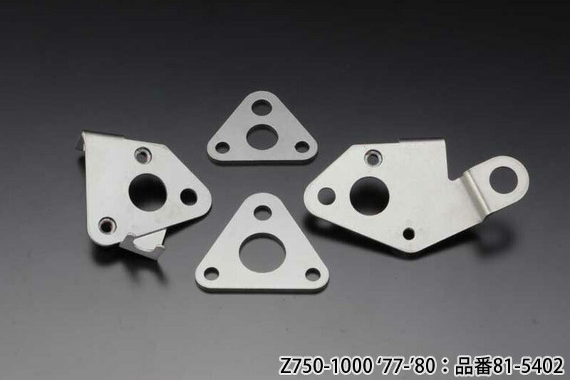 Stainless Steel Engine Mount Plate Set, Stainless, Z750-1000