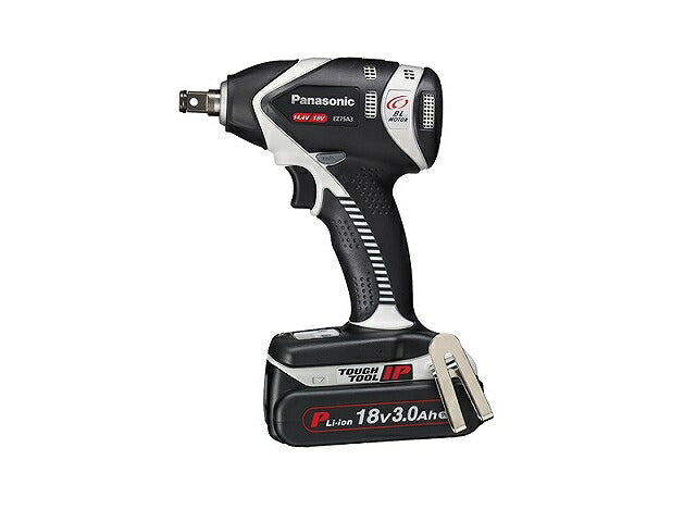 18V3.0Ah充電インパクトレンチ グレー