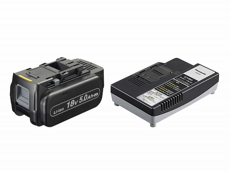 リチウムイオン電池パック 18V 5.0Ah LJタイプ 急速充電器セット
