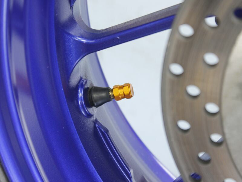 HEX2エアーバルブキャップ ディープオレンジ 2個入 タイヤ用