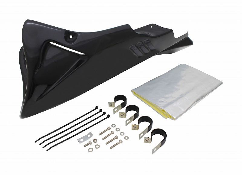 Muscle Line Under Cowl Black Gel Coat Zephyr 400X