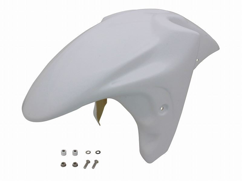 3DTECH Front Fender, White Gel Coat, ZZR1400/ZX-14R
