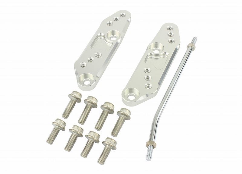 ステップアッププレート シルバー CBR250RR 左右セット
