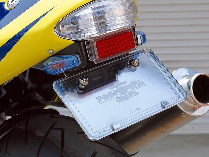 3D-TECHリアフェンダーレスキット 黒ゲルコート GSX1300R ハヤブサ