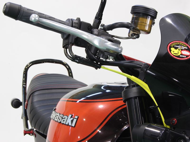 カラーアクセルケーブルセット イエロー Z900RS