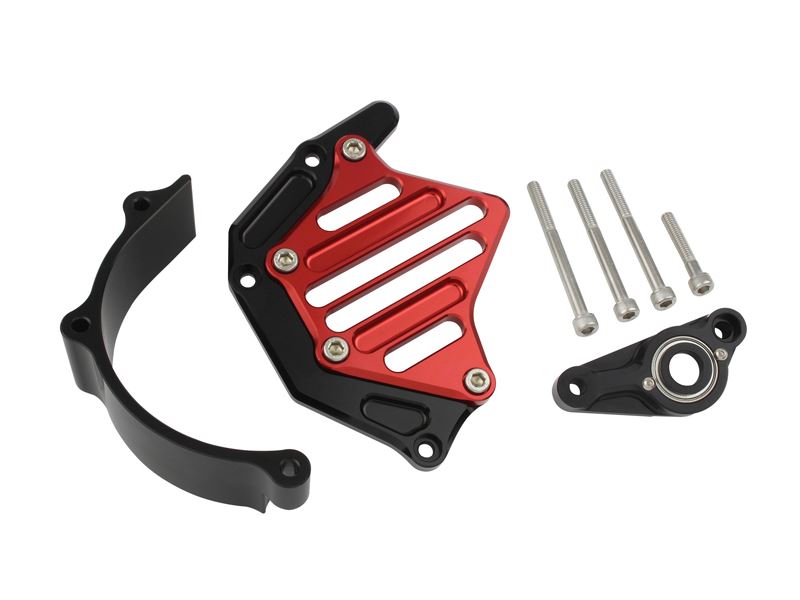 スプロケットカバーフルキット ブラック/レッド Z900RS/CAFE