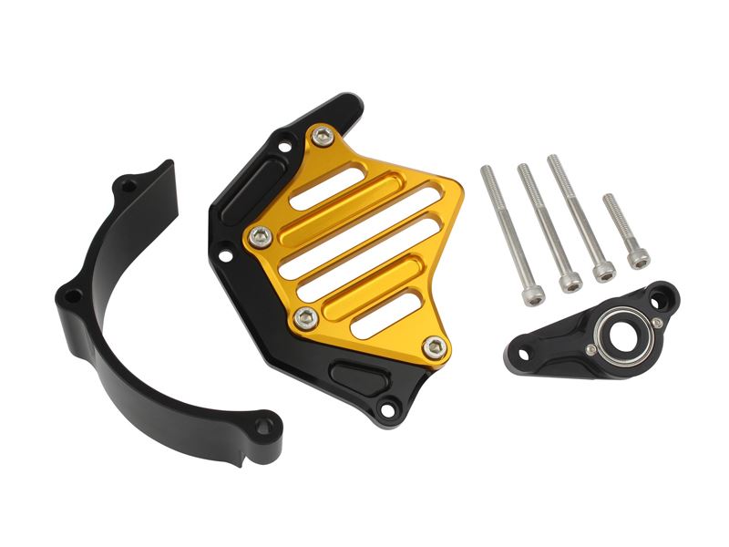 スプロケットカバーフルキット ブラック/ゴールド Z900RS/CAFE