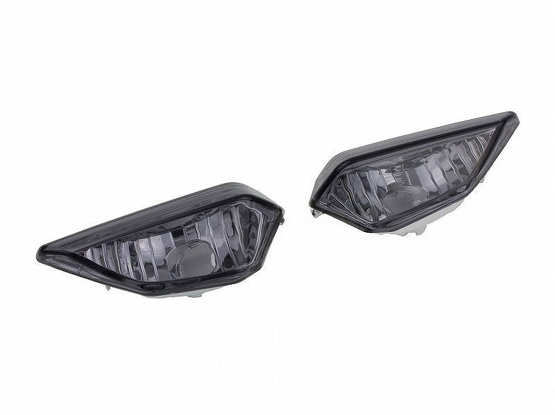 リアスモークウインカーレンズ スモーク 2個入 ニンジャ250 ニンジャ400 ニンジャ1000 Z900