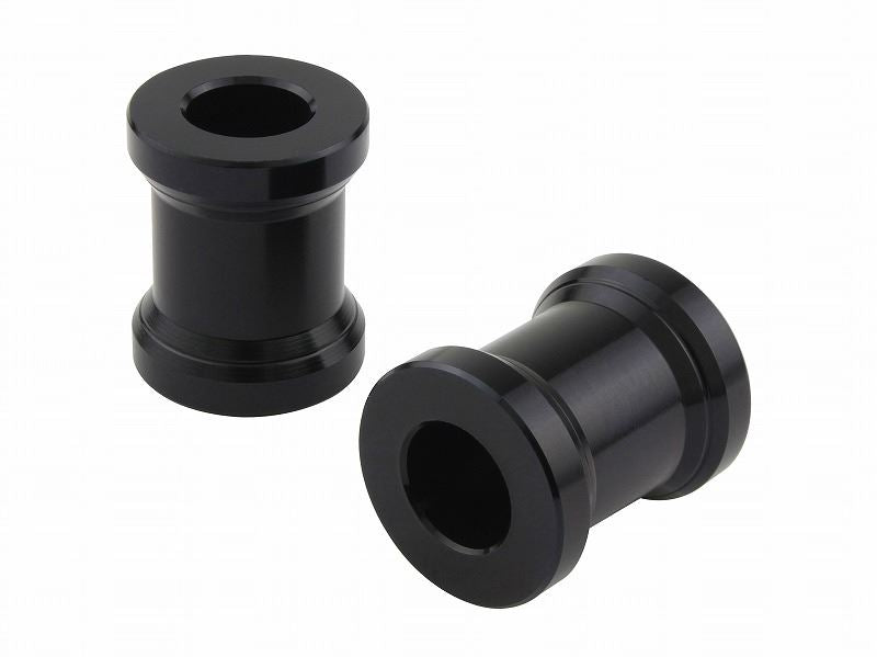Aluminum Color Spool Black M8/20mm thickness, 2 pieces