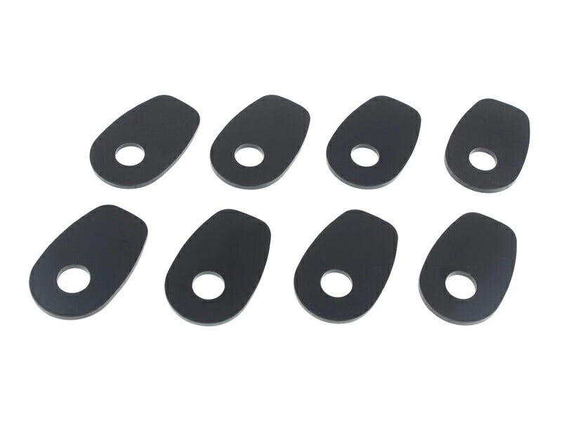 0 ウインカーステーベース ブラック 8個入り ZRX1200DAEG ZRX1200ダエグ