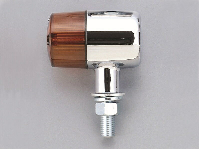 Bulb-type Turn Signal Set, Classical Series 71 Type, Black Body/Orange Lens, for ESTRELLA/BALIUS/W650
