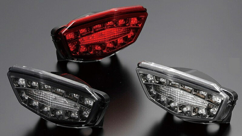 LED Tail Lamp Unit, Direct Replacement Type, Custom Type, Clear Lens, Ninja 250R