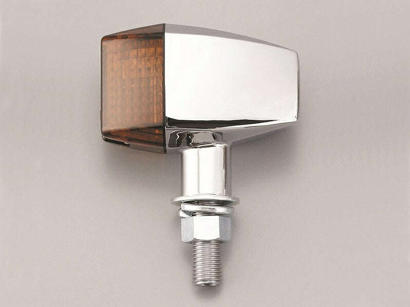 Bulb Type Turn Signal Set, Classical Series, Slim & Sharp Type, Chrome Body / Orange Lens for ZEPHYR400χ, ZEPHYR750, ZEPHYR1100, ZRX400
