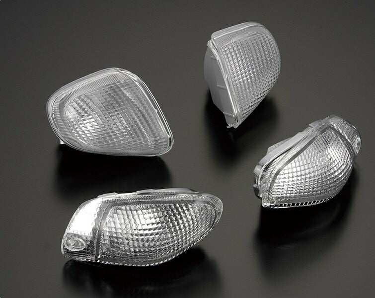 カスタムウインカーレンズセット 1台分 スモークレンズ ZZR1100