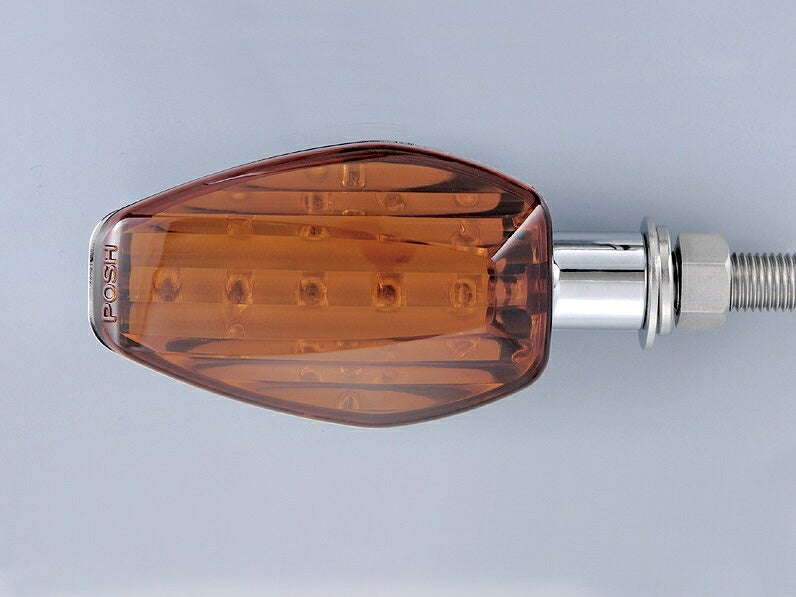 ライトウェイトLED ウインカーセット メッキボディ/クリアーレンズ CB400SF SPEC3/CB1300SF