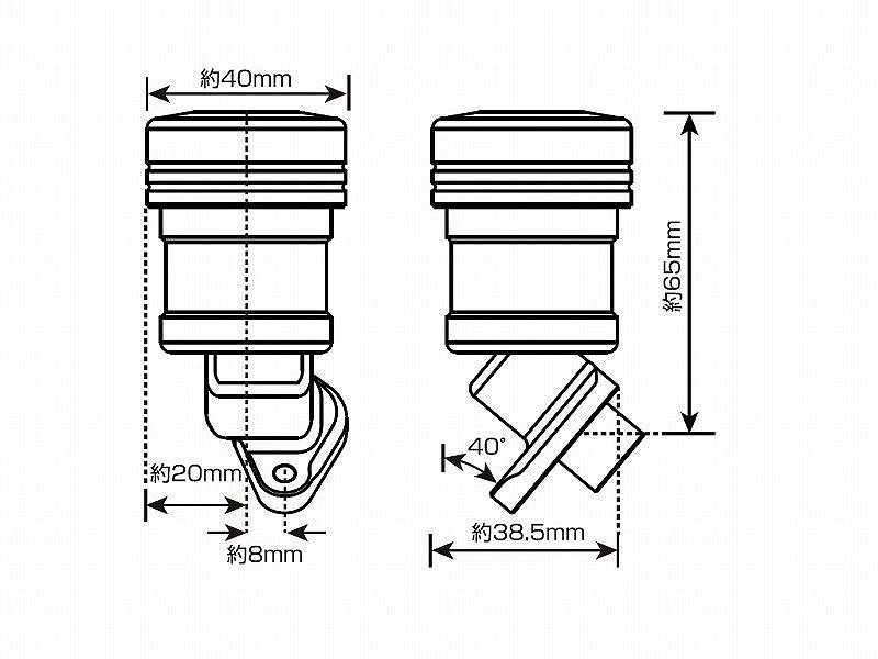 ビレットリアマスタータンク 40度 シルバー
