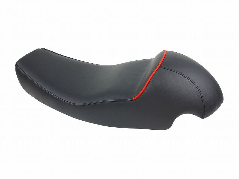 Cafe Five Seat with Red Piping for SR400/500 Normal Tank