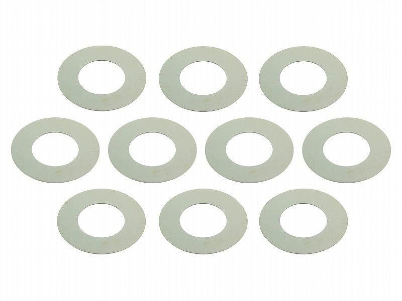 Stainless Steel Spacer Shim for M10, 0.1mm Thickness, Pack of 10