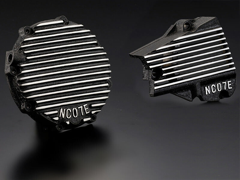 NC07クラッチカバー\U0026スプロケカバーセット ブラック 1セット CBX400F