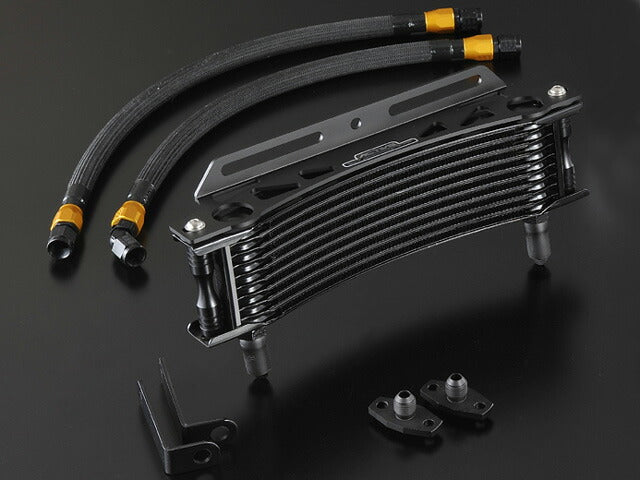 Round Oil Cooler, Black, 1 Set, CBX400F