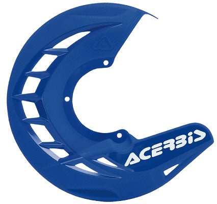 X-BRAKE Front Disc Cover Blue
