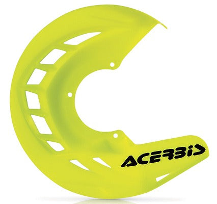 X-BRAKE Front Disc Cover FL-YELLOW