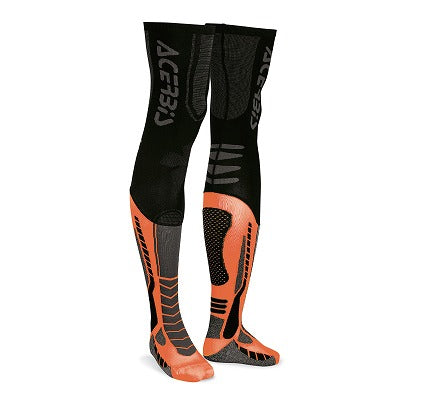 X-LEG PRO Socks Black/Orange S-M