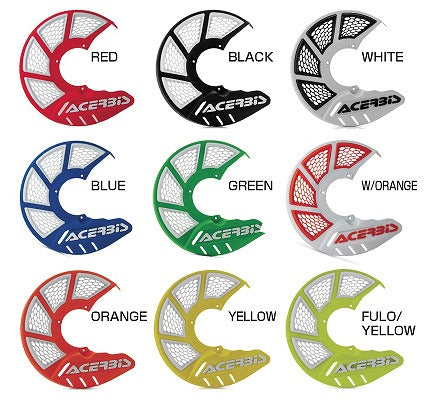 X-BRAKE2.0 ベンテッドフロントディスクカバー ブルー