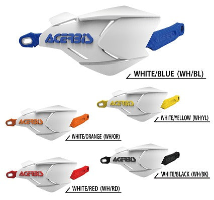 X-FACTORY Handguards White/Blue