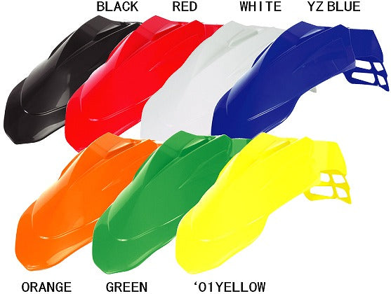 【アウトレット】スーパーモタード フロントフェンダー ブラック