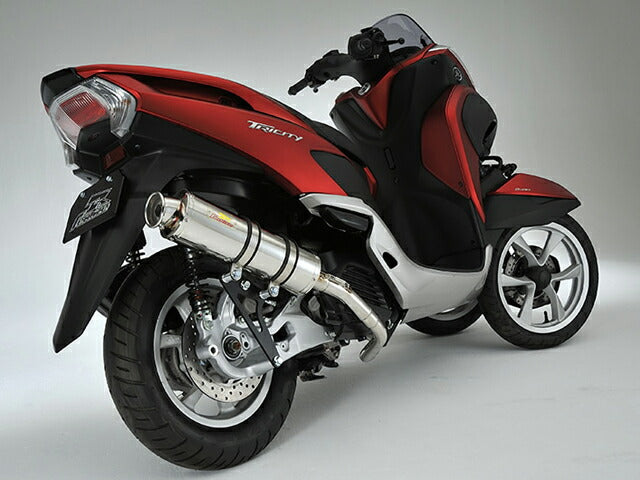Tricity 125 AF61 Exhaust 22Racing SUS Stainless Tricity