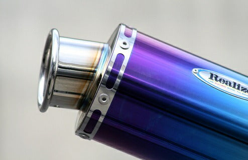 ゼファー400 χ マフラー ARIA チタン タイプC カールエンド ゼファー400