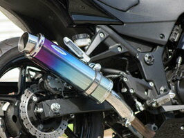 Ninja Nnja 250 R 08- EX250K Muffler ARIA Titanium Type S Slash End Ninja
