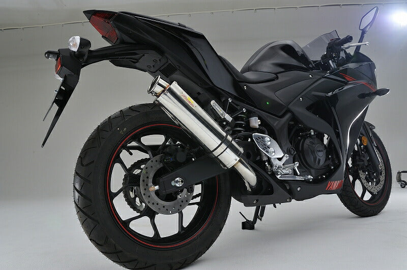 YZF-R25/R03 マフラー ARIA ステンレス タイプC カールエンド YZF-R25/R03