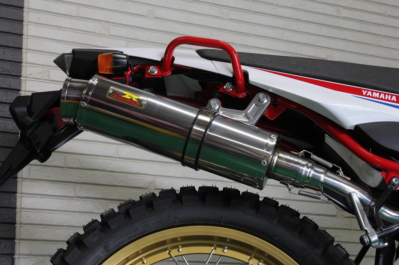 ARIA アリア ステンレス マフラー タイプS(スラッシュエンド) セロー250 2BK-DG31J