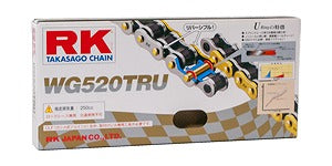 ドライブチェーン 100リンク ゴールド×シルバー