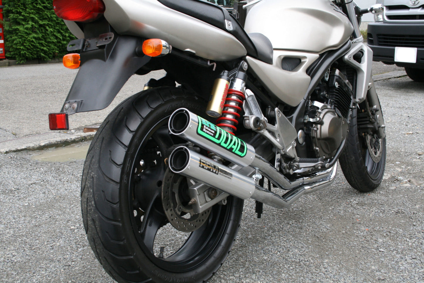 Muffler RPM-DUAL Full Exhaust Stainless φ67×300 BALIUS-2 (Balius II)