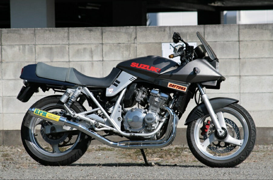 GSX250S マフラー 4in2in1 GSX250S