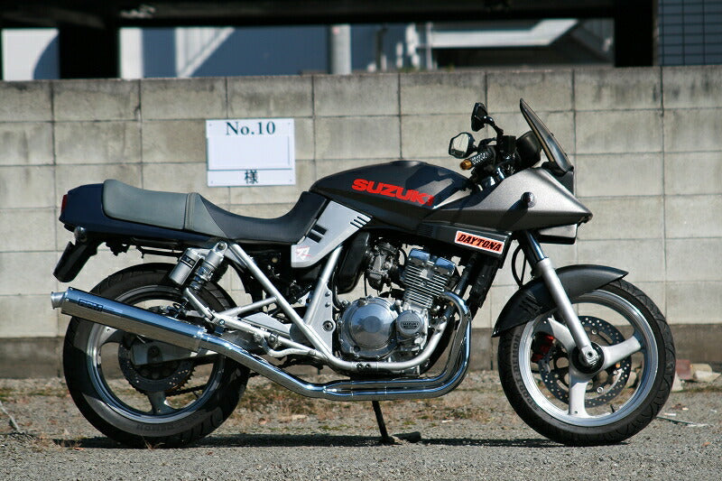 GSX250S Exhaust System NEW 4-into-2-into-1 GSX250S