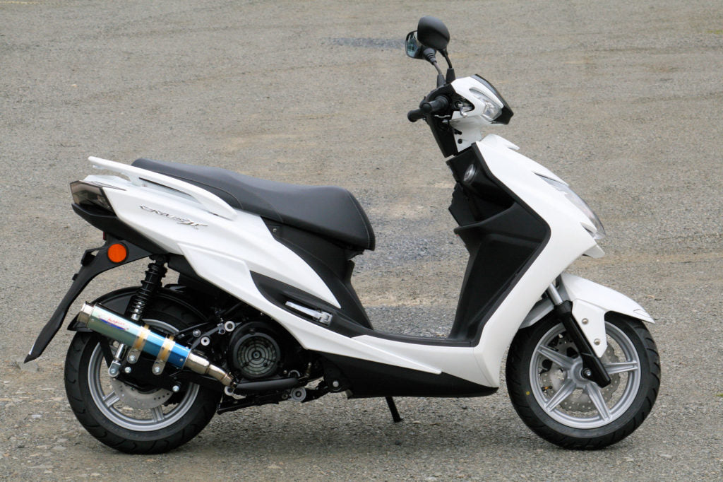 マフラー 80D-RAPTOR フルエキゾースト ブルーチタン φ80×300 シグナスX125