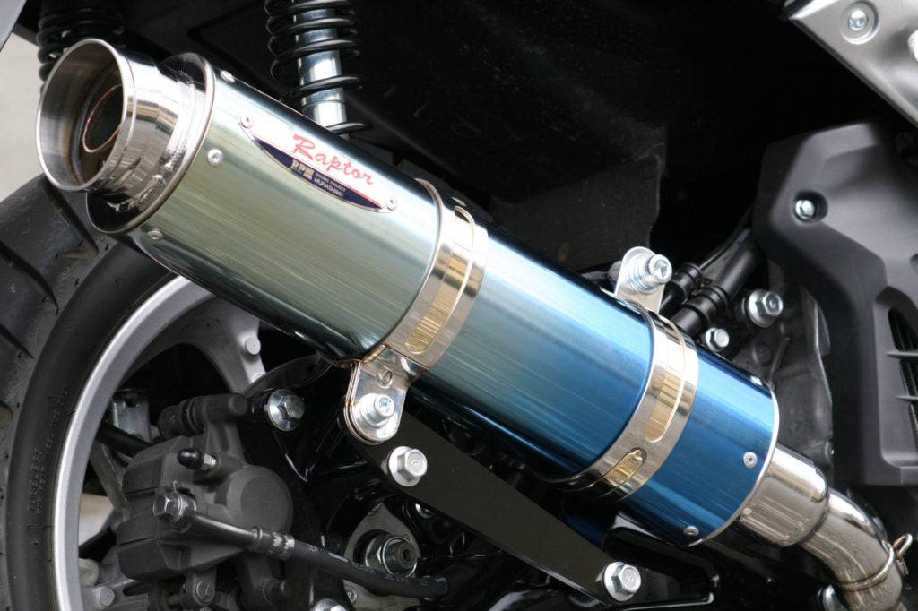 マフラー 80D-RAPTOR フルエキゾースト チタン φ100×370 NMAX エヌマックス