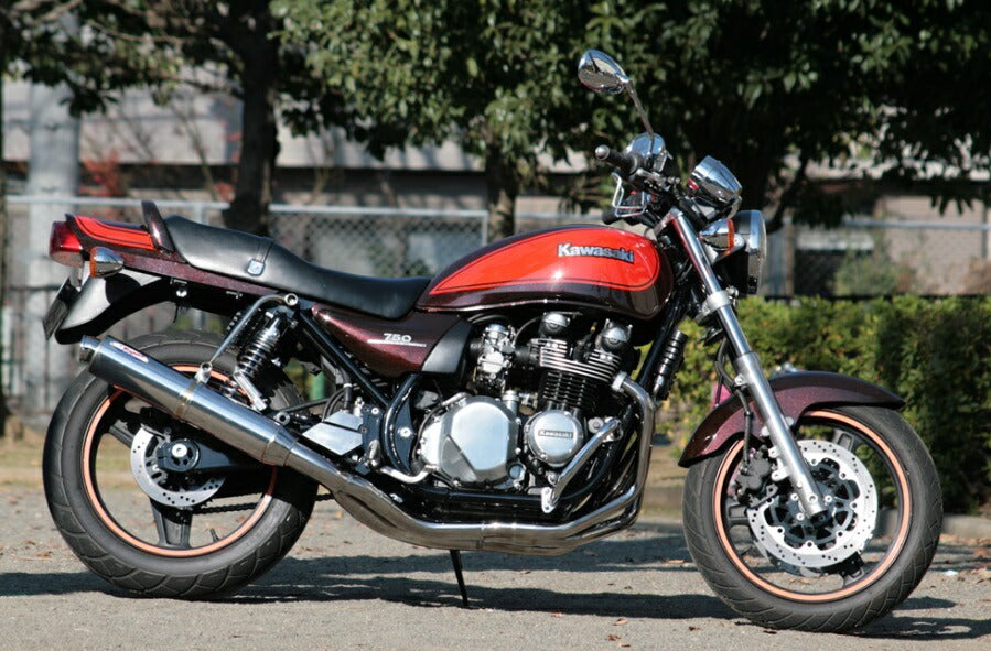 ZEPHYR750 Exhaust 80D-RAPTOR TI Titanium Zephyr ZEPHYR750