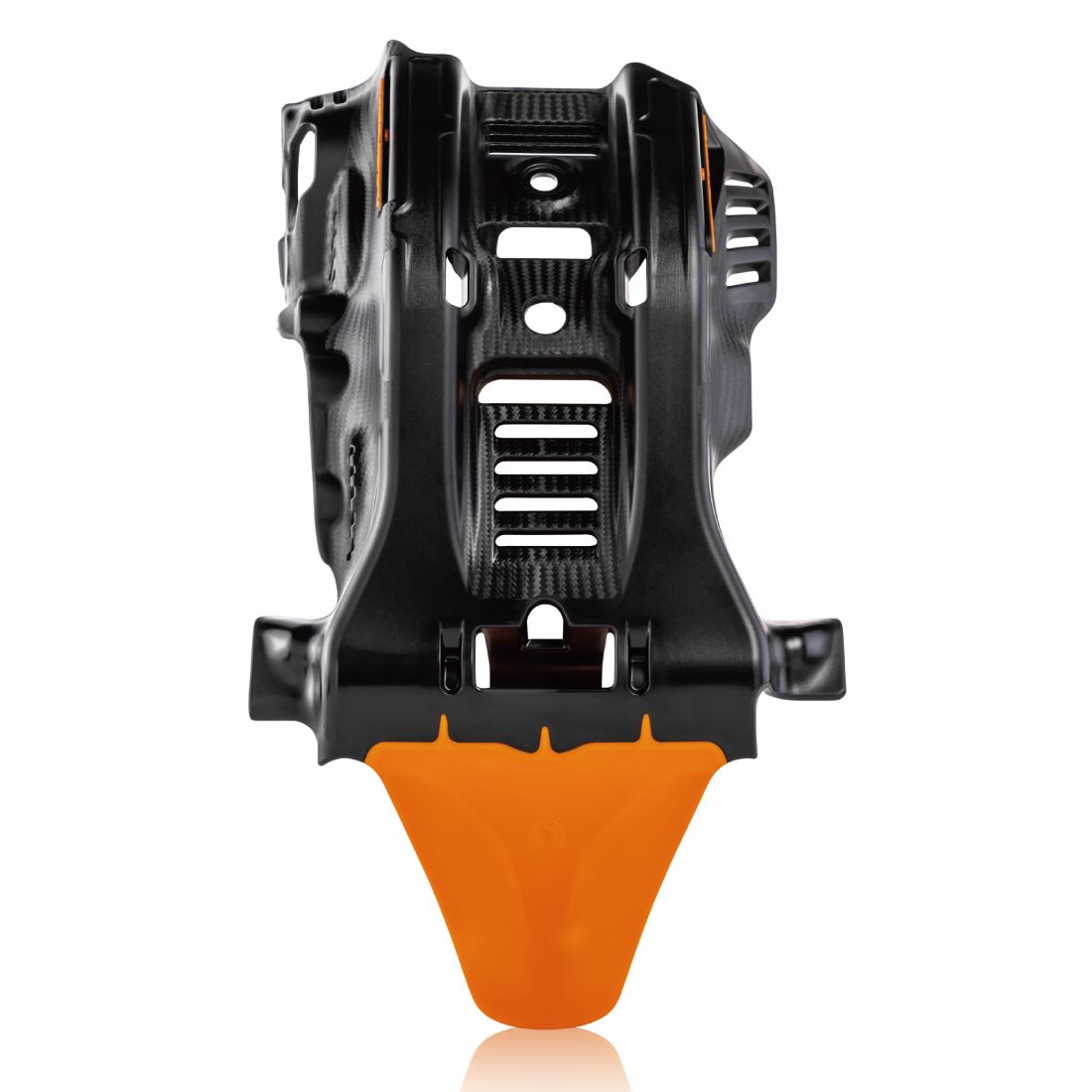 スキッドプレート ブラック/オレンジ SX250 XC250/300 TC250 TX300 EX250/300 MC250